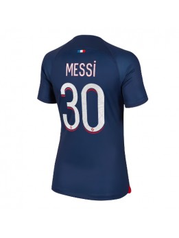 Paris Saint-Germain Lionel Messi #30 Heimtrikot für Frauen 2023-24 Kurzarm